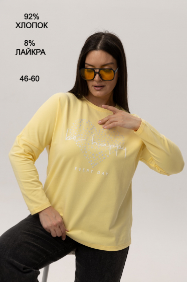 Футболка М-338 желтый Вереск, швейное производство